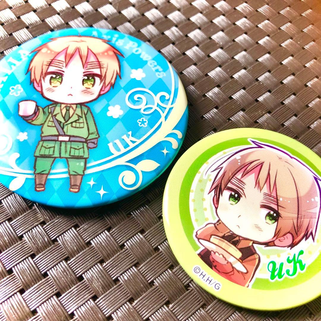 ヘタリアイギリス缶バッジ色々