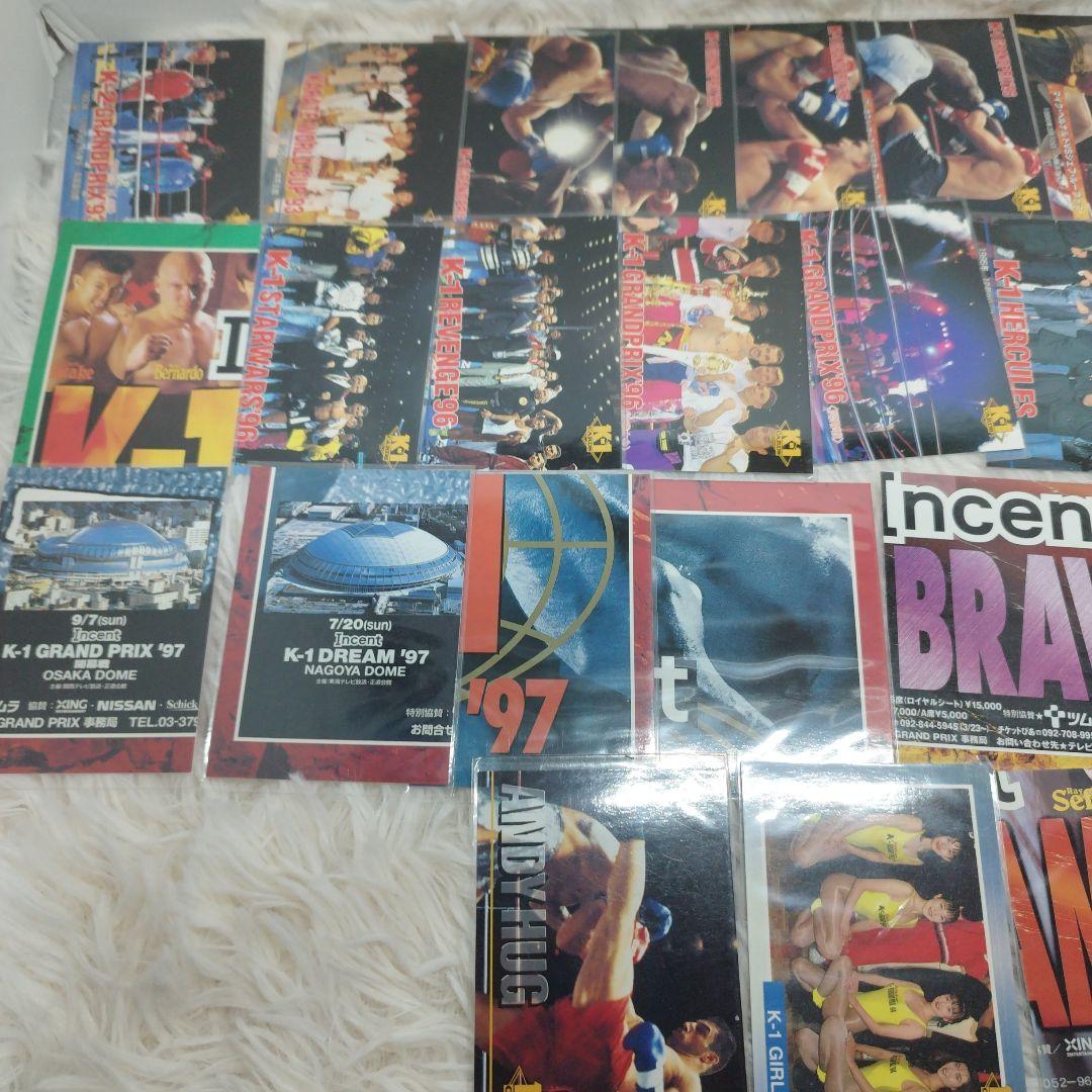 当時物】K-1 格闘技 カード 117枚 まとめ売り-正規品 店舗