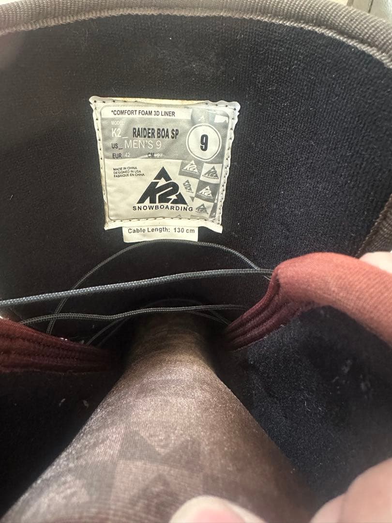 K2 スノーボードブーツ メンズ 9