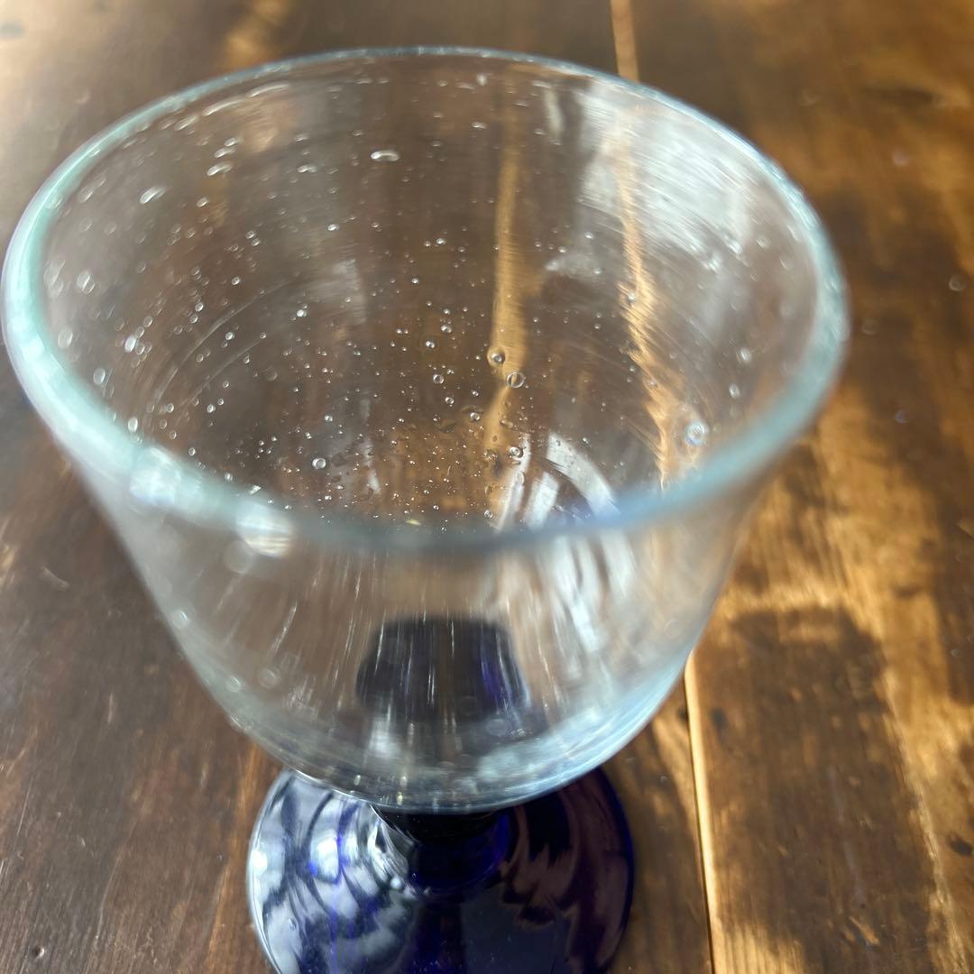 ガラス作家 ミネウチモネ 1点もの 綺麗なイエローグラス 作家物 小さめ