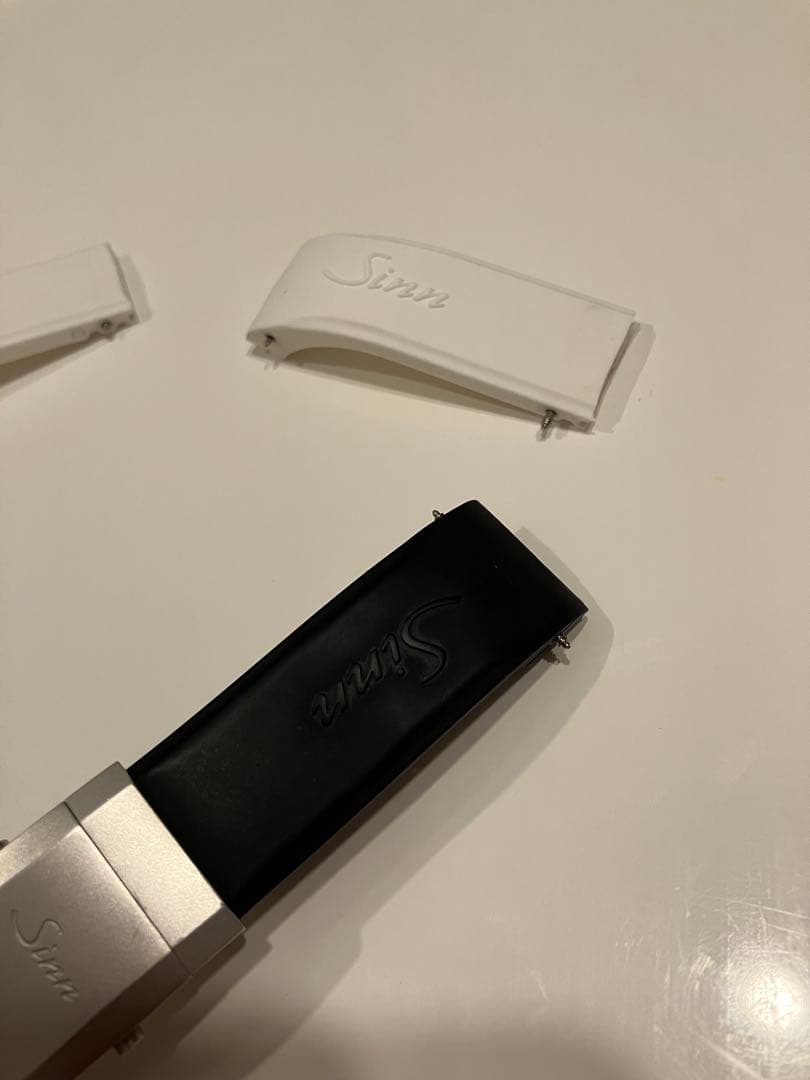 Sinn純正 ラージフォールディングバックル ステンレスマット・セット・20mm