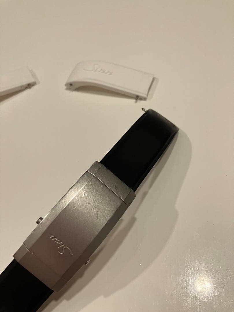 Sinn純正 ラージフォールディングバックル ステンレスマット・セット・20mm