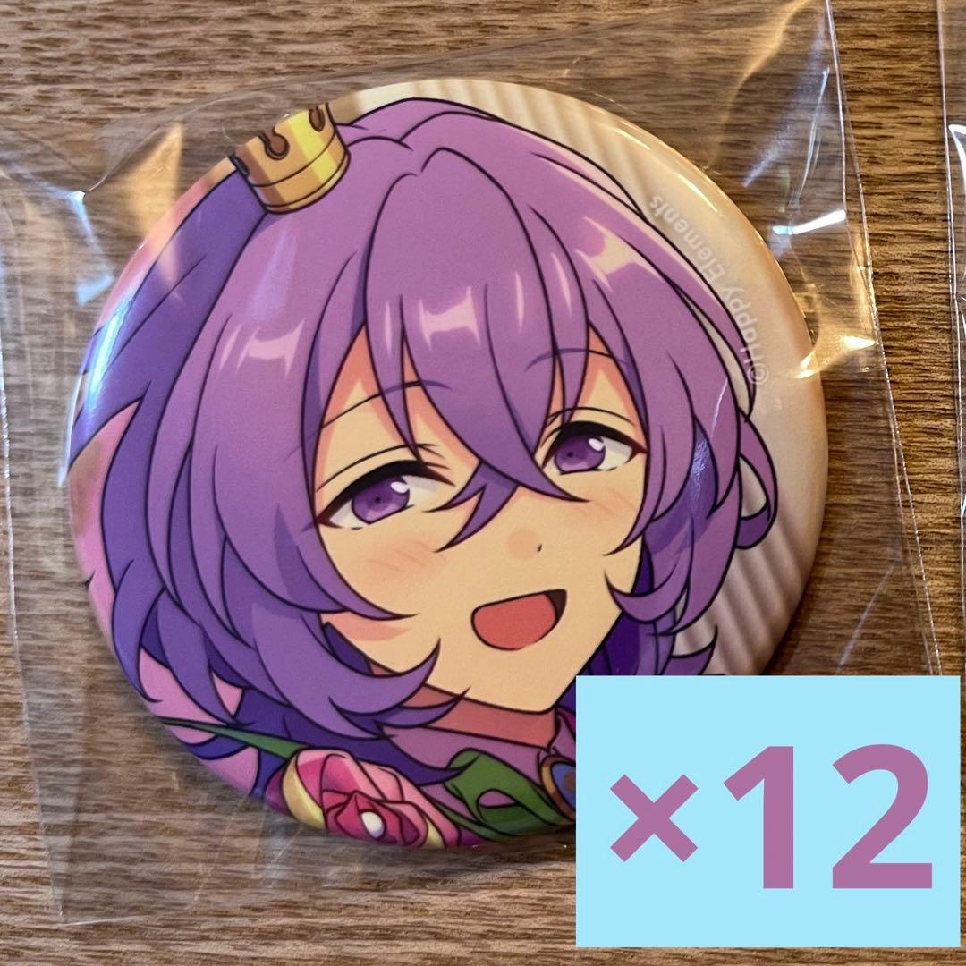 ② 花群冬芽 ユメ コレクション缶バッジ May Idol あんスタ エスプリ