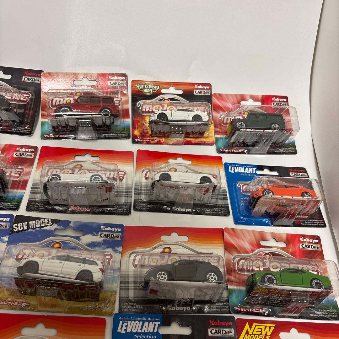 か*の様 【希少品】カバヤ　Majorette ミニカー 46点まとめて　当時も