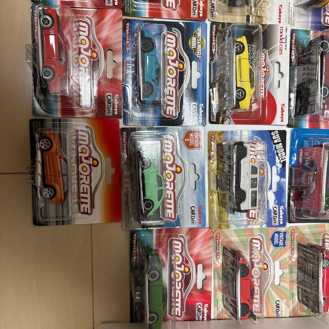 か*の様 【希少品】カバヤ　Majorette ミニカー 46点まとめて　当時も