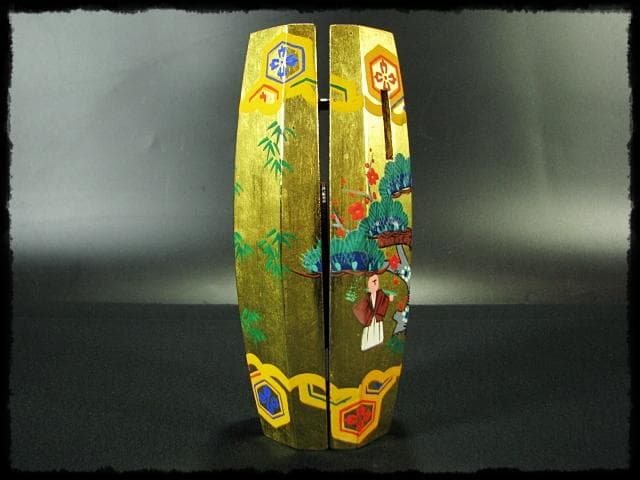 本金 車軸 京有職 島津 豊泉 京都島津 ぶりぶり 香合 茶道具 f245