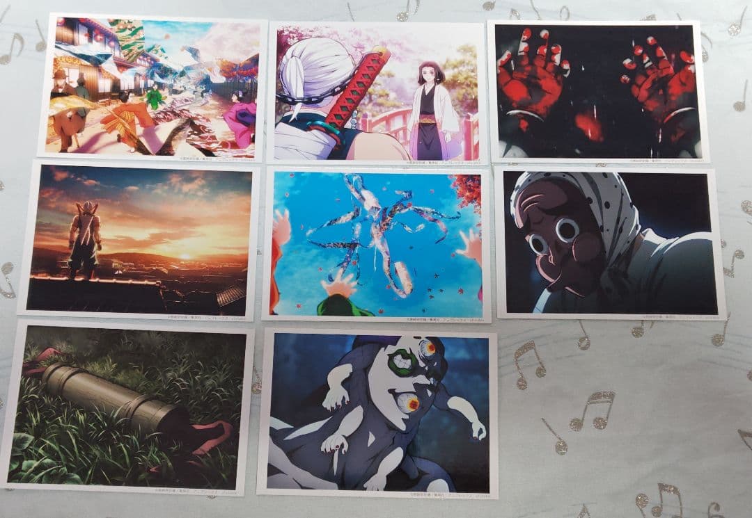 鬼滅の刃 場面写ブロマイドくじ 竈門炭治郎 我妻善逸 嘴平伊之助 竈門禰豆子