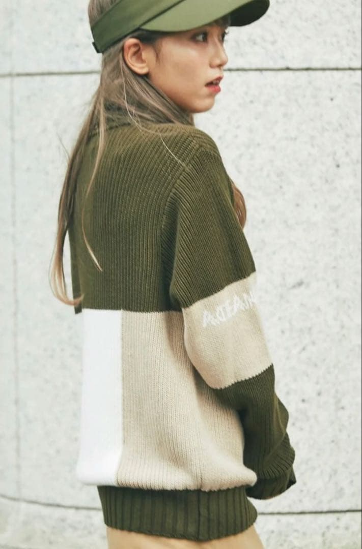 エースアンドレア　オーバーニット　ゴルフウェア