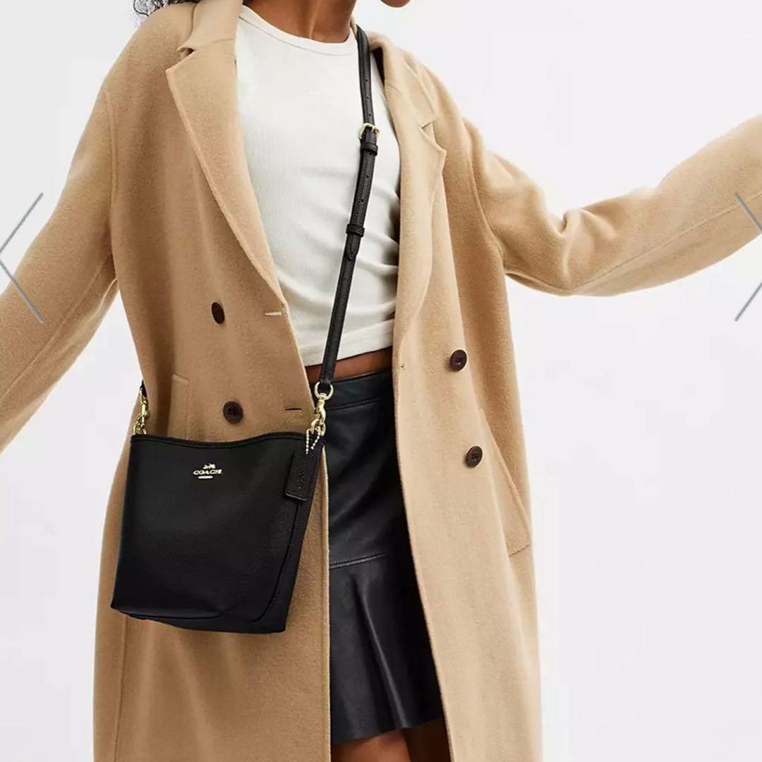 コーチ　シティバケット　CT801 ブラック　ショルダーバッグ　2way