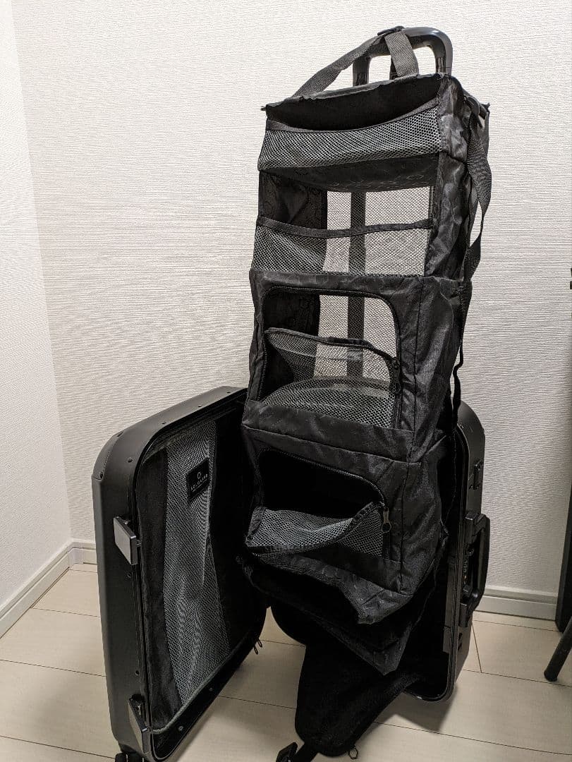 SOLGAARD Carry-on（機内持込39L）時短スーツケース黒 Carry-on Closet