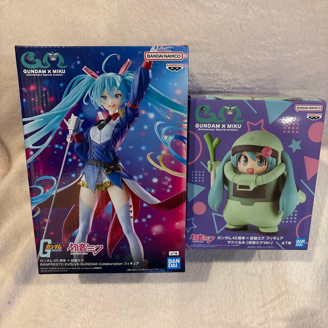 初音ミク フィギュア ガンダム×初音ミク ザクぐるみ - メルカリ
