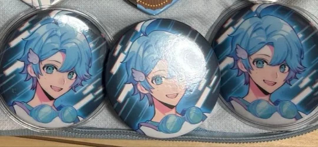 東京エイリアンズ 兵吾夏希 推し旅 箔押し缶バッジ