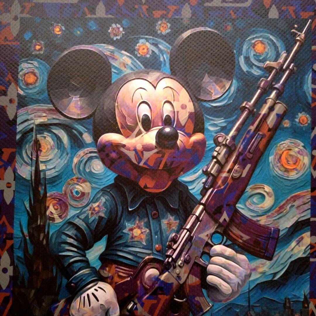 death nyc 世界限定100枚 ミッキーマウス ディズマランド ヴィトン