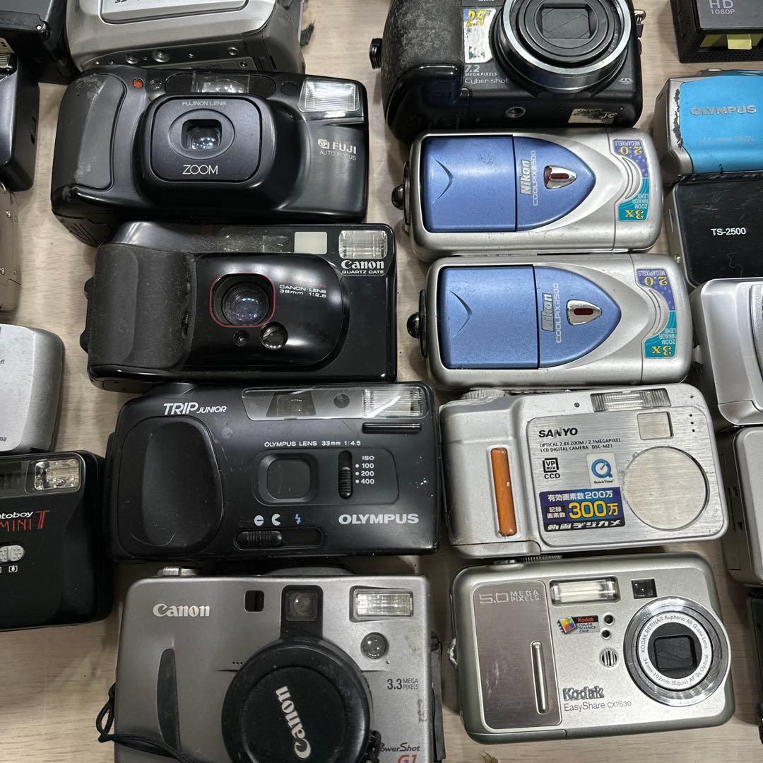 ジャンク デジカメ フィルムカメラ ビデオカメラ他 まとめ売り セット