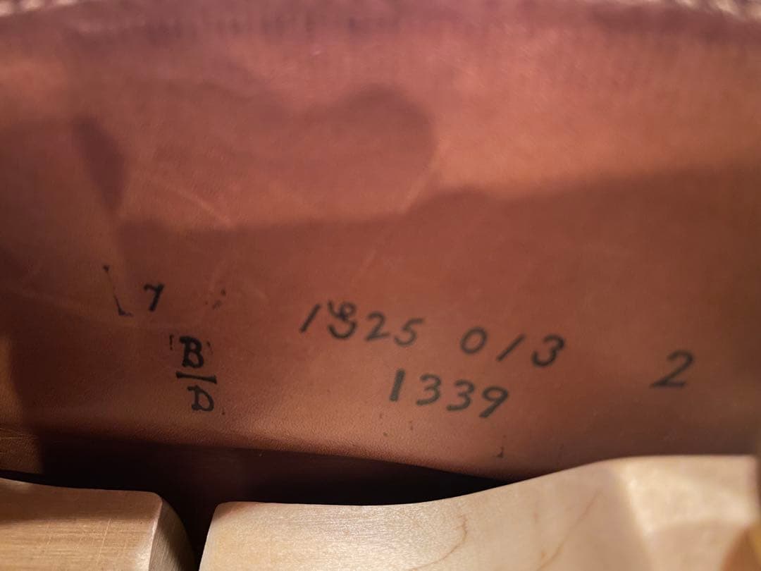 Aldenオールデン 1339 コードバン 7D 　チャッカブーツ