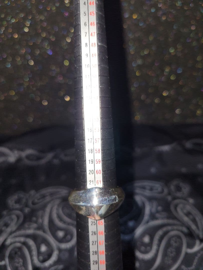 E*X様 クラッシックオーバルクロス 925シルバーリング サイズ19から