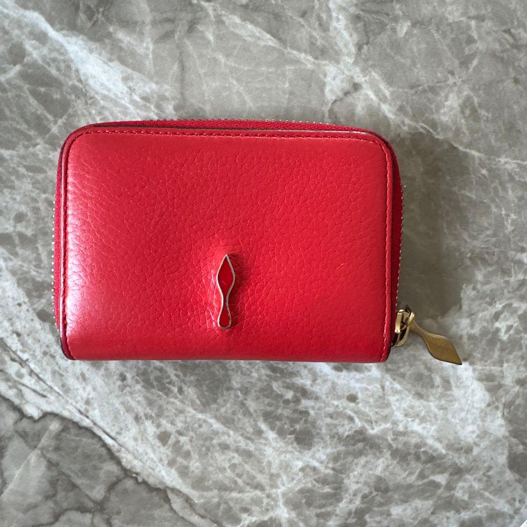 ChristianLouboutin ルブタン　レザー　財布　ミニウォレット