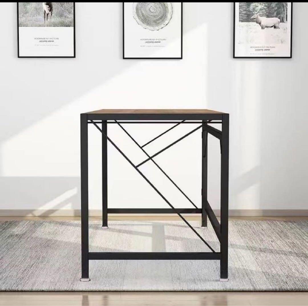 ラスト1点⭐️幅120 ゲーミング パソコンデスク 作業台 ミシン台 収納棚付き