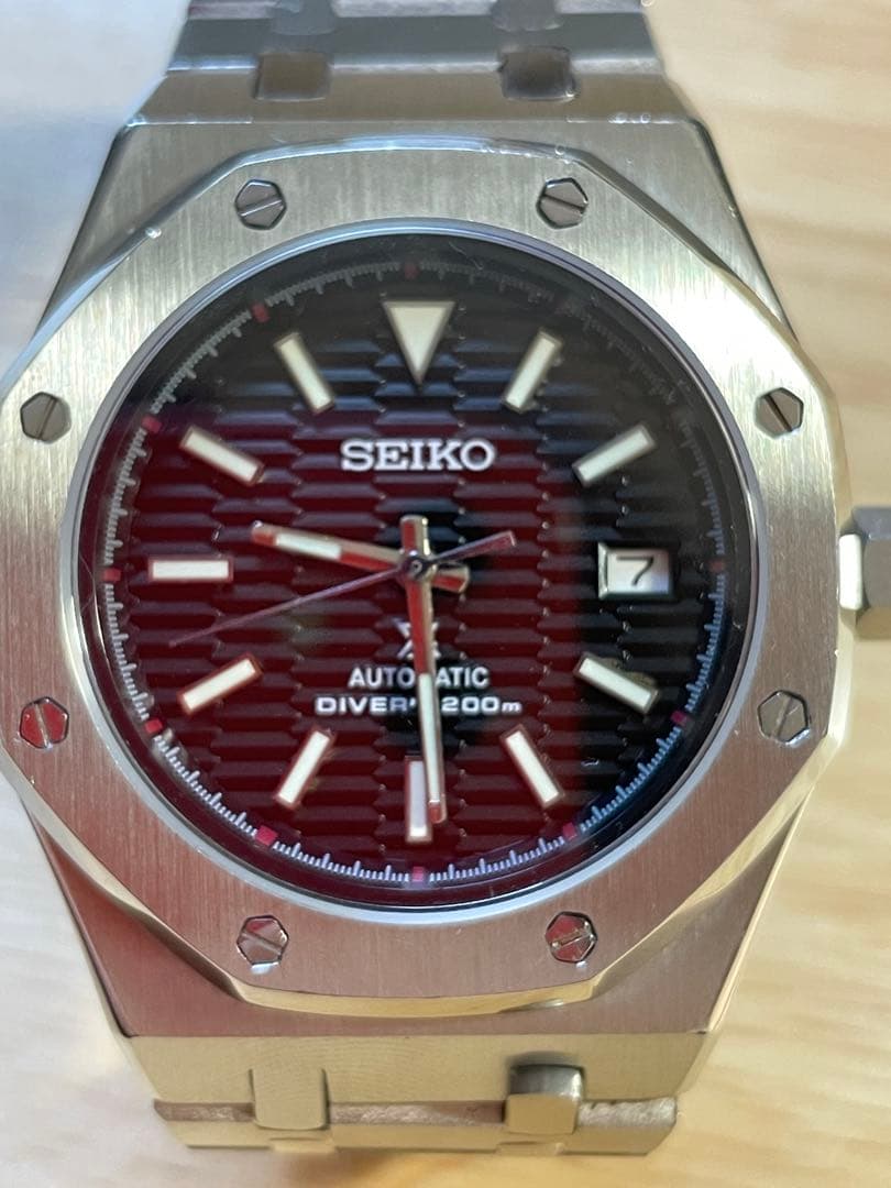 ネ*ジ様 NH35 カスタム ロイヤルオーク 自動巻