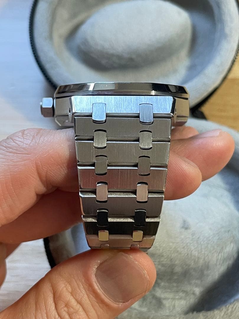 ネ*ジ様 NH35 カスタム ロイヤルオーク 自動巻