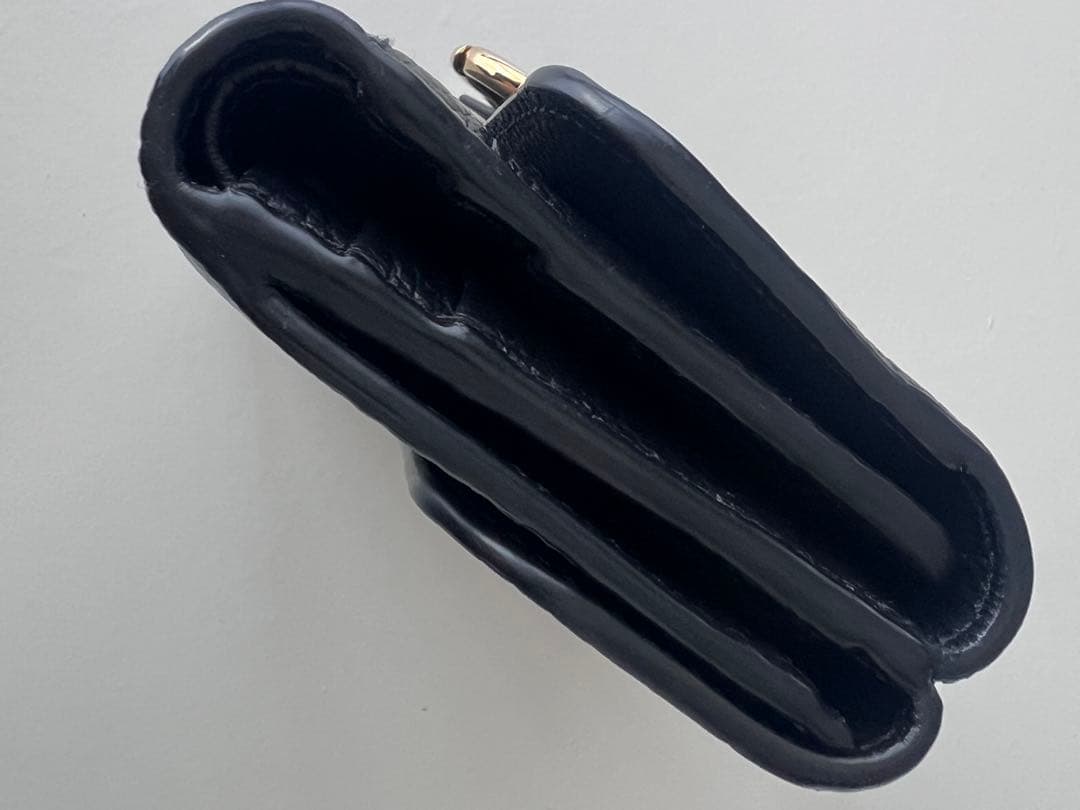 美品　Chloé ブラック 三つ折り財布　クロエ