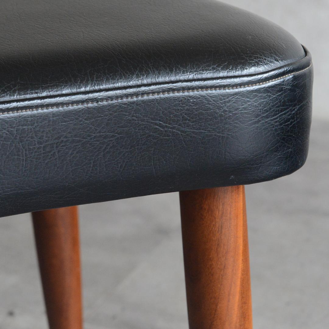 デンマーク 北欧ヴィンテージ オットマン 北欧家具 スツール チーク北欧デザイン