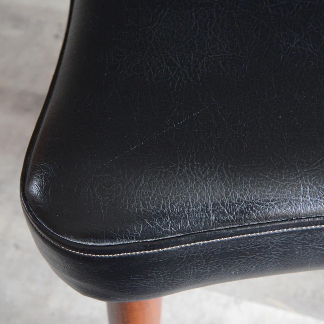 デンマーク 北欧ヴィンテージ オットマン 北欧家具 スツール チーク北欧デザイン