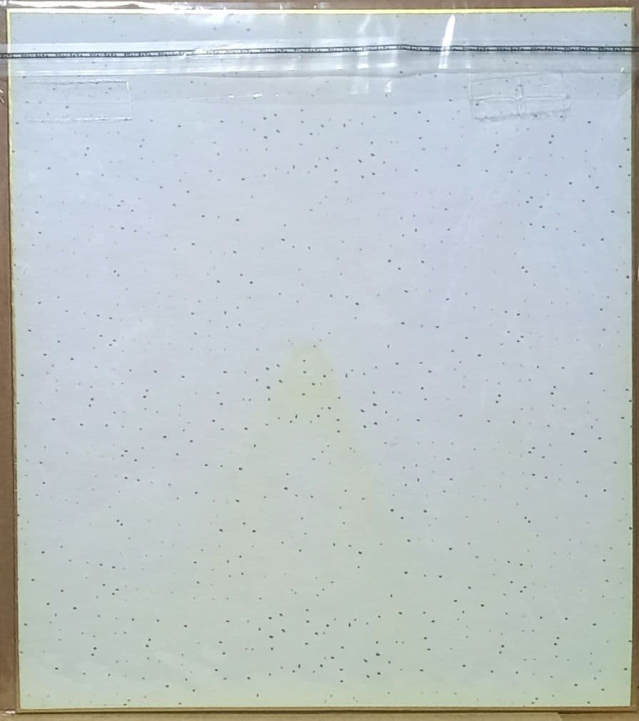 三つ葉ちょこ　直筆イラスト色紙　当選品　直筆サイン入り色紙　直筆サイン　当選