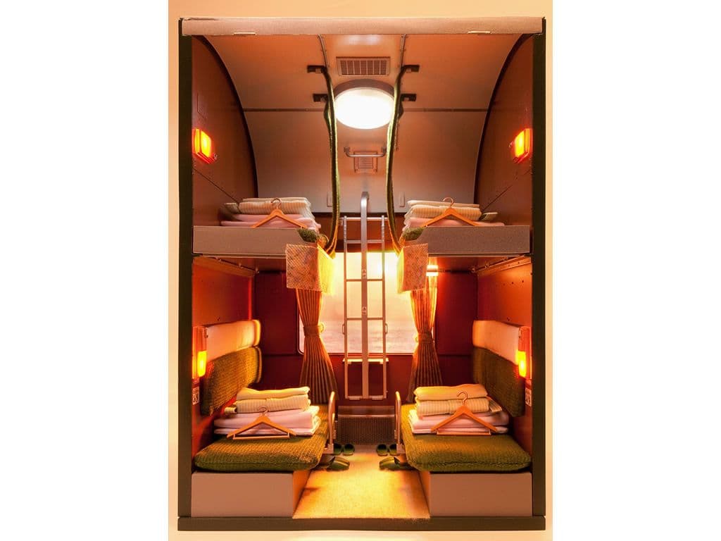 トミーテック 1/12 内装模型 トワイライトエクスプレス 寝台車 節約 1