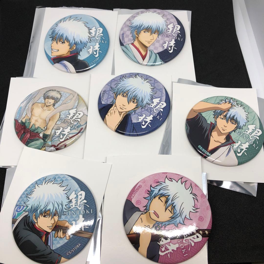 銀魂 キャラバッジコレクション 坂田銀時 九尾 缶バッジ 銀時 銀さん
