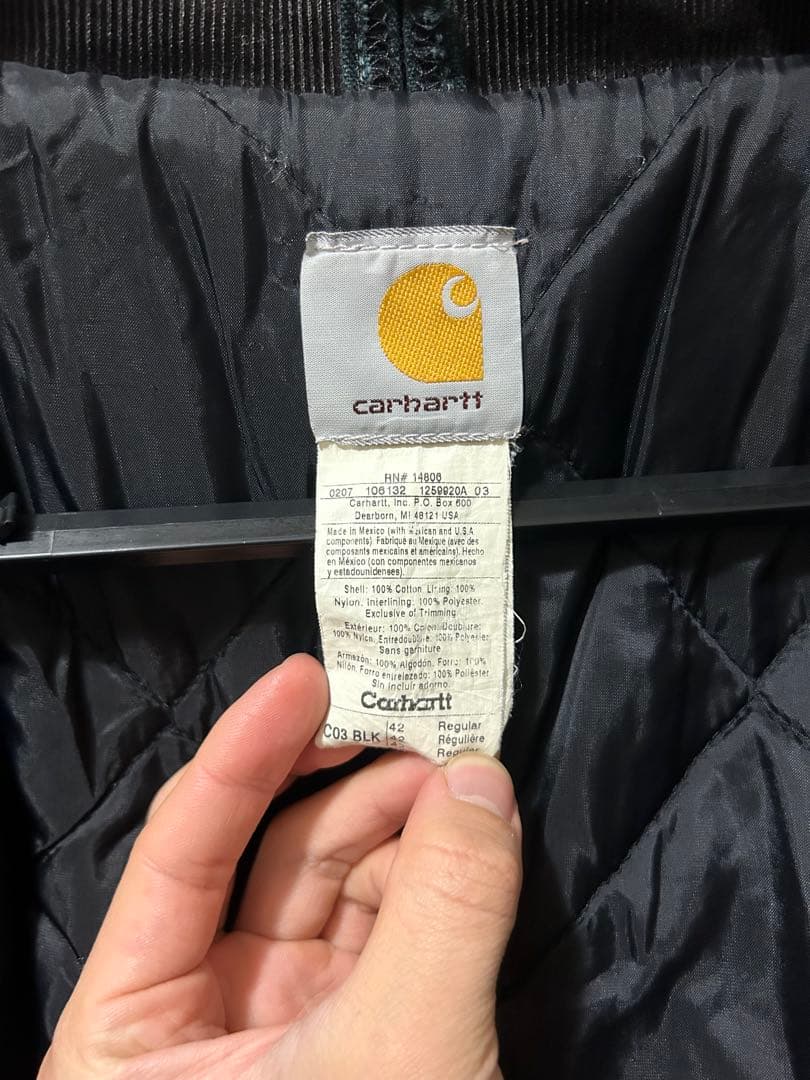 【雰囲気抜群】Carhartt トラディショナルコートワークジャケット L 古着