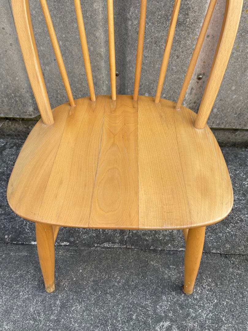 飛騨産業/HIDA/キツツキマーク/ウィンザーチェア/フープバック/椅子/⑧