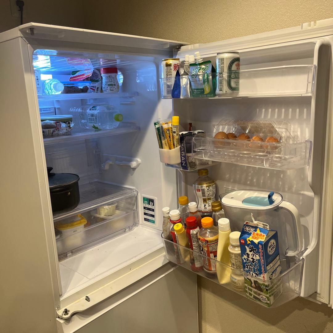 【やきなす】SJ-GW36E-W 冷凍冷蔵庫2019年製