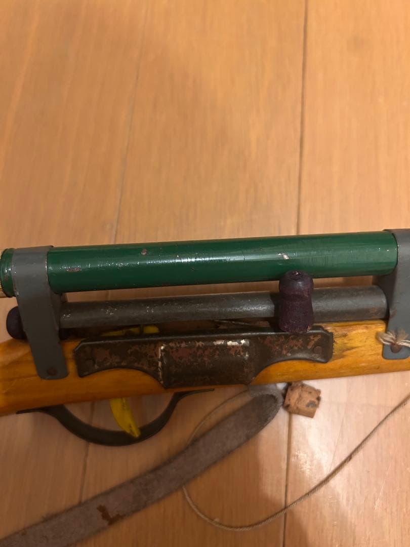 marusan 射的銃 スーパーガン コルク銃 レトロ ライフル 当時物