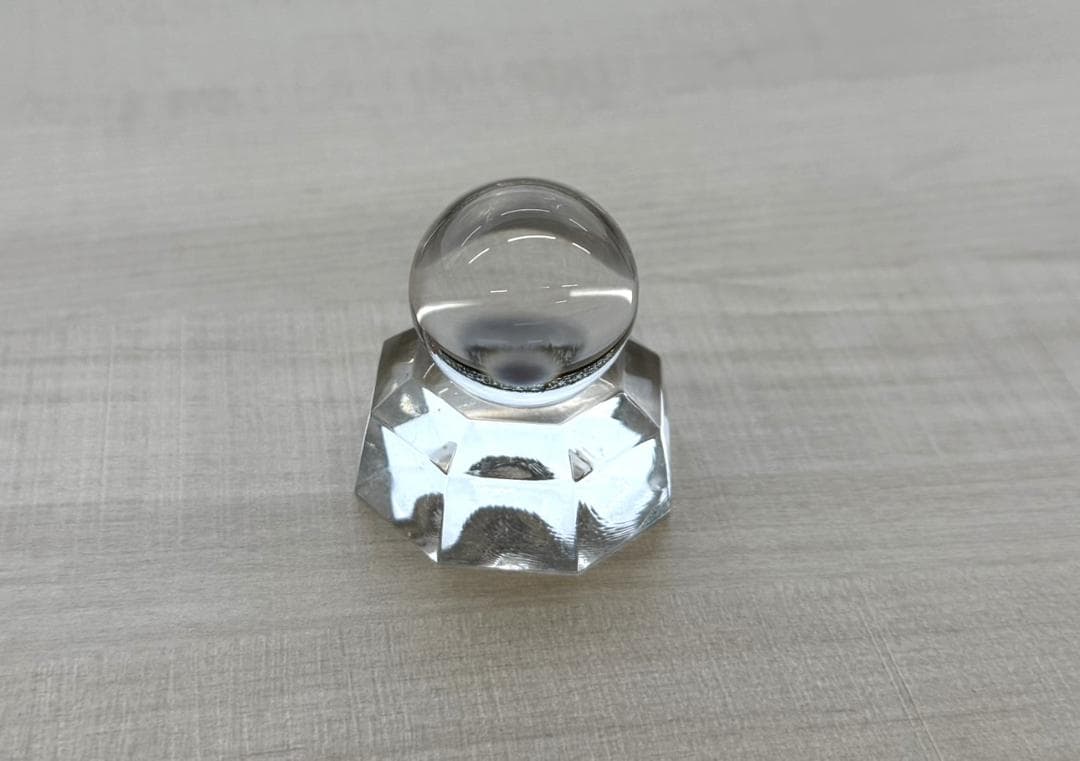 最高級 天然 無色透明 水晶玉 30mm