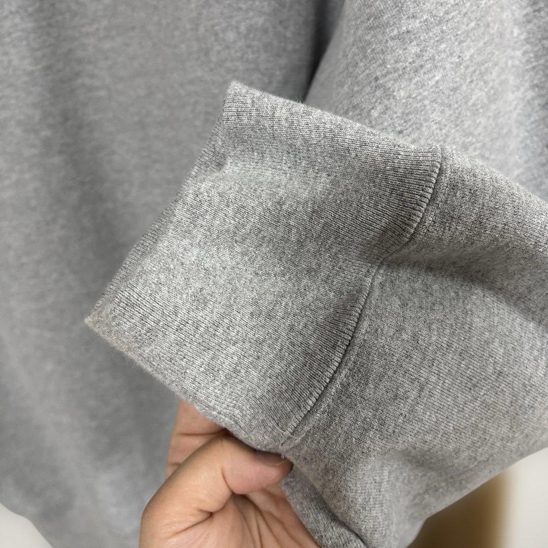 ブルードラゴン！Supreme グレー フード付きジップパーカー