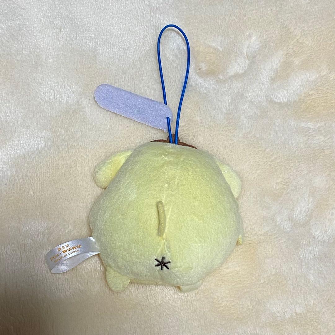 ポムポムプリン　甘かわデザイン　マスコット　ぬいぐるみ　ホルダーごめんね　レア✨