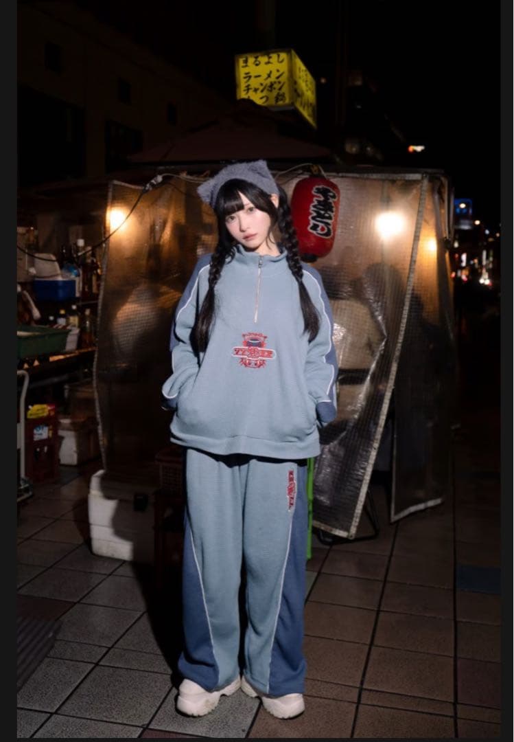 逃げ水あむ ソソミズワッフルセトアプ Mサイズ あむソソ 逃げ水あむ 服