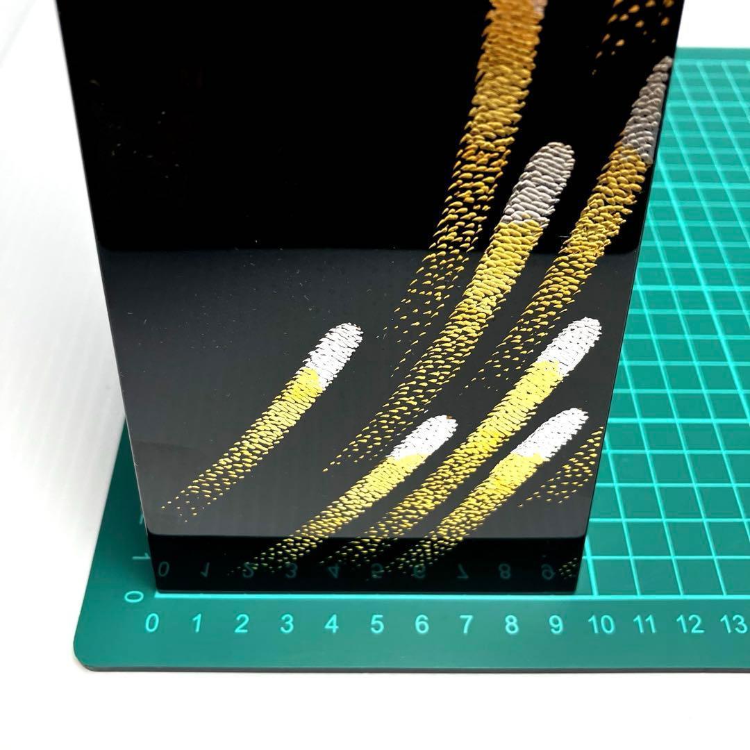 新品未使用 高級 輪島塗 慶塚 慶塚漆器 花器 花瓶 花入 伝統工芸 霧箱 漆