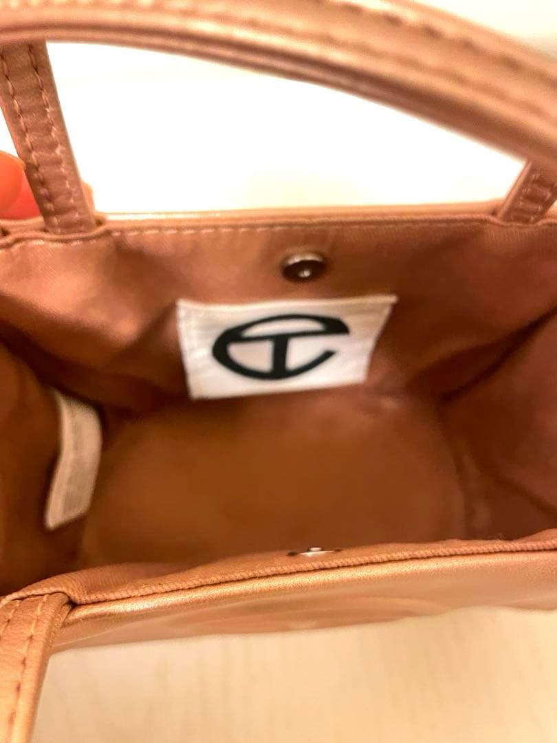 Telfar テルファー　ミニトートバッグ copper