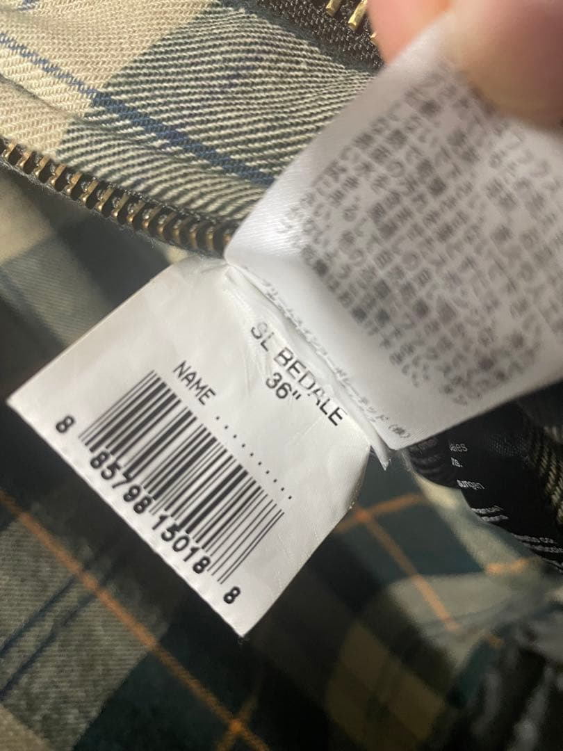 バブアー ビデイル SL BARBOUR BEDALE SL