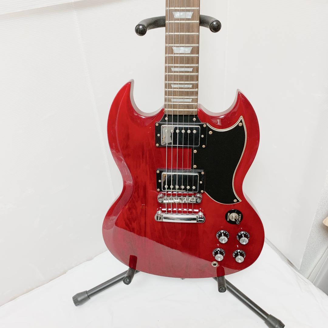 美品 初心者向けエレキギター K.garage SG レッド 赤 人気シリーズ