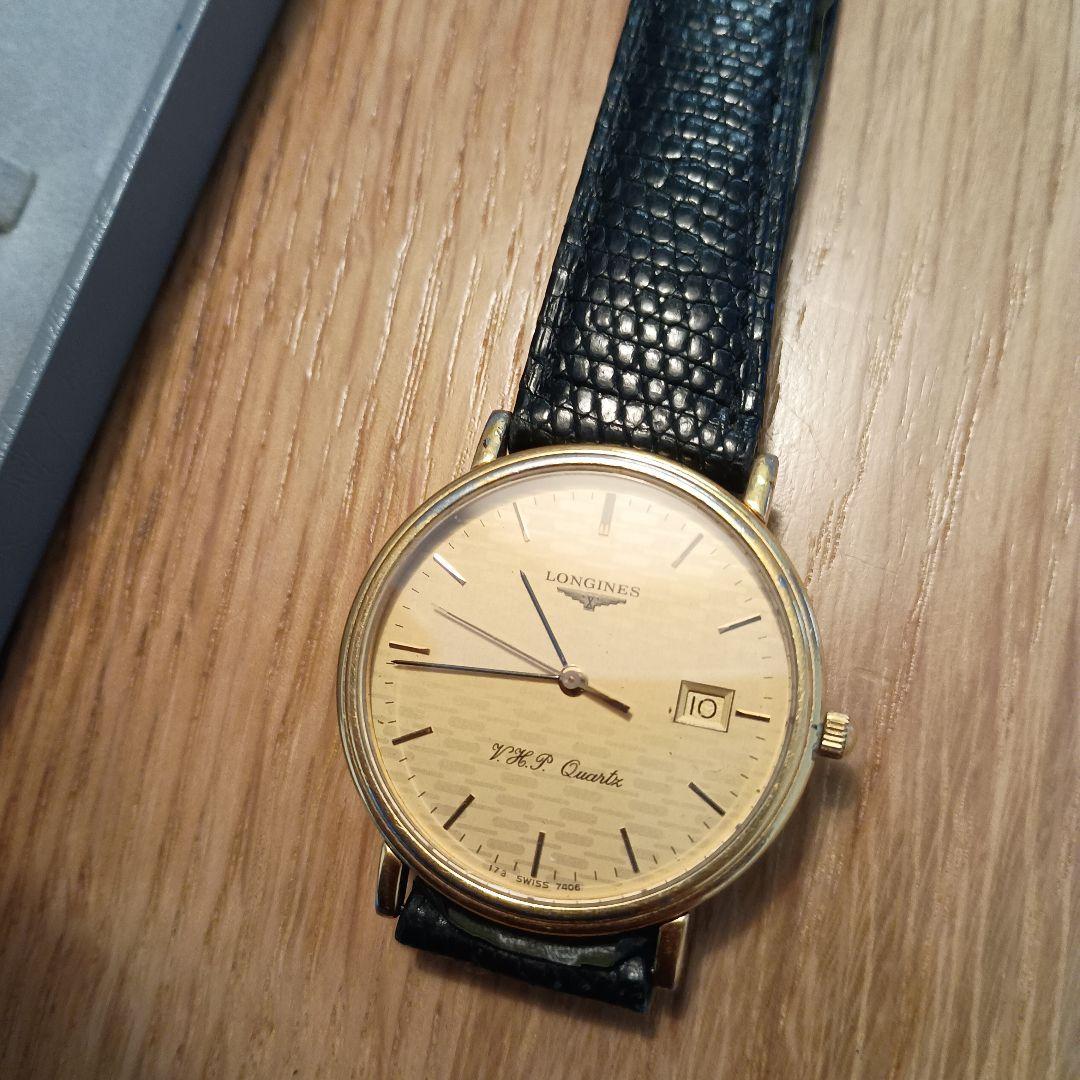 T*e様 LONGINS メンズ 腕時計 VHP Quartz 動作確認済 ※傷