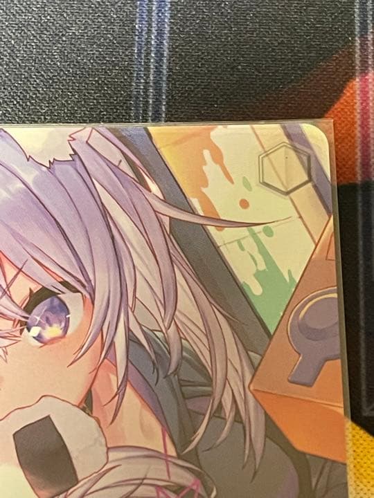 ヴァイス　ホロライブ　おにぎり補給　猫又おかゆ　SP サイン