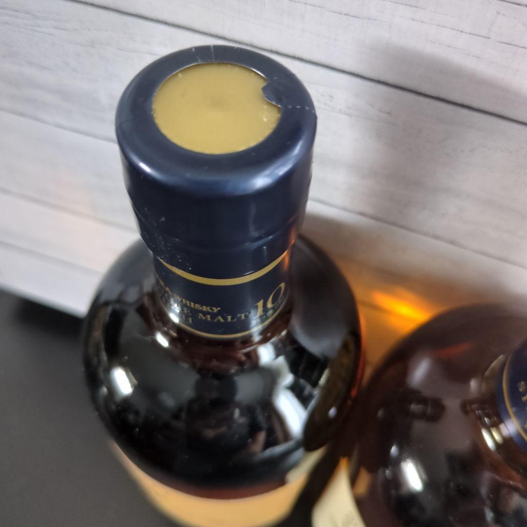 新品未開封！】シングルモルト余市10年と余市ノンエイジの飲み比べ2本