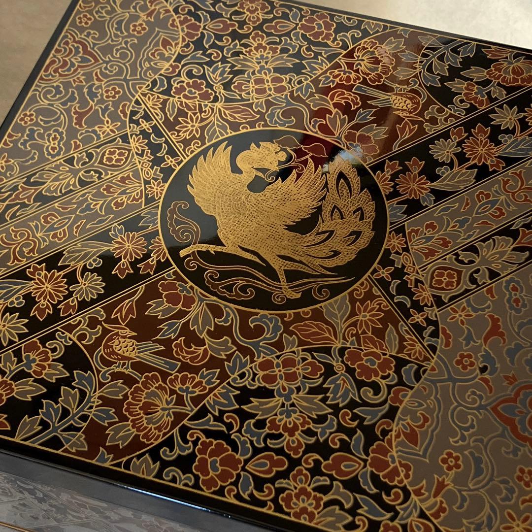 未使用訳あり・正倉院鳳凰・漆器 重箱 3段＊ - メルカリ