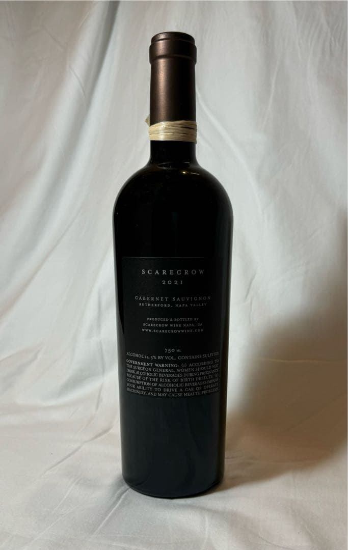 ワイン】 スケアクロウ Scarecrow 2021 赤 ナパ 贈呈