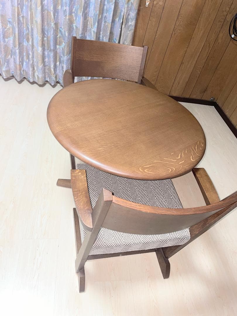 美品！飛騨産業 HIDA HTS2 円卓 丸テーブル 幅80cm 高さ65cm