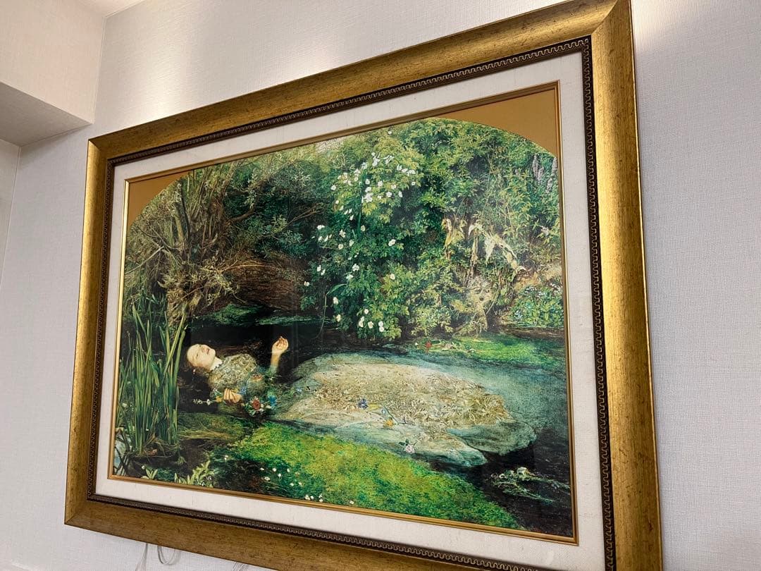 絵画・「オフィーリア」ジョン・エヴァレット・ミレイ