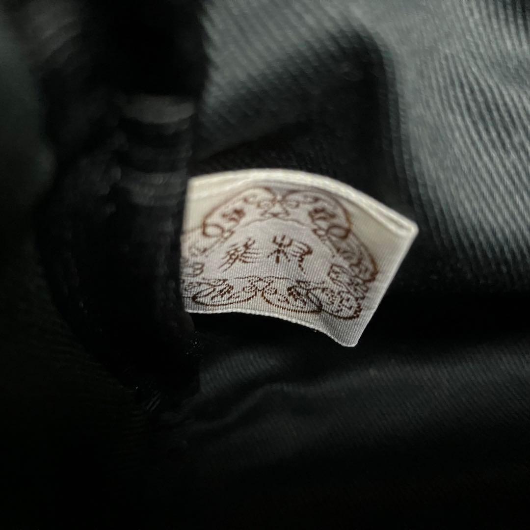 【新品】錦匠 龍村錦 龍村美術織物 名物裂 経錦 鹿文有栖川錦 ×レザー バッグ